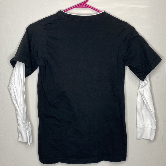 Boys Medium Air Jordan Flight Long Sleeved Tee Shirt - Picture 2 of 6